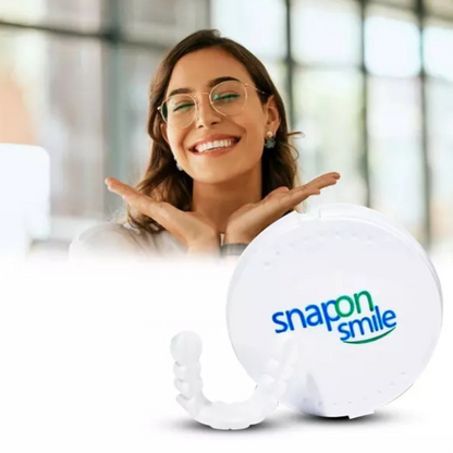 2Carillas Postiza Dentadura SnapOn Smile