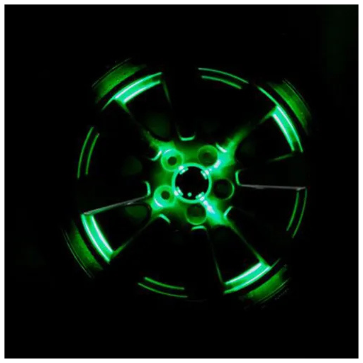 Luz Solar LED Para Rueda de Auto